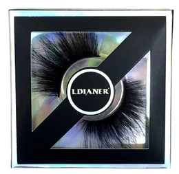 8D rzęsy 25mm ~ 28mm Długie grube rzęsy Mink Handmade False Eyelash Soft Eyelash Extension Narzędzie 9styles Nowy GGA2662