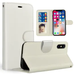 iPhone XS 最大 XR × 8 7 プラスレトロフリップスタンド財布レザーケースフォトフレーム電話カバーサムスン S9 S10 プラス 300 個 dhl 無料