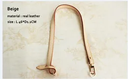 1 2 46cm Luxury short straps replacement genuine leather bag handle258W