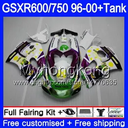 Suzukiのためのボディ+タンクNew Pepephone Hot Srad GSXR 750 600 GSXR600 96 97 98 99 00 291Hm.32 GSXR-600 GSXR750 1996 1997 1997 1997 1997 1997 1997