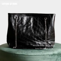 Büyük kadın Çantalar Tote çanta Alışveriş Omuz Çantaları Cüzdanlar Gerçek Deri Yeni Moda 2020 Siyah Büyük kapitone Messenger Çanta