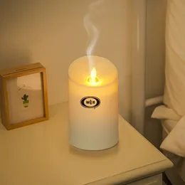 For Home Simulated Candle Aromatherapy Humidifier Essential Oil Humidifier Flavor Extender Air Purifier Air Freshener Cleaner