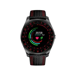 V10 smarta klockor med kamera Bluetooth Smartwatch Stegräknare Pulsmätare Armband stöder TF SIM-kort Armbandsur för Android-telefon