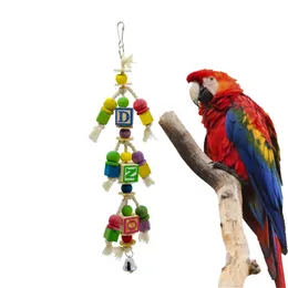 Duże i średniej wielkości Artykuły Parrot Gnaw Toys do wspinaczki Drabiny Gurda List Stand Bar Cage Części Ptak Dostawy