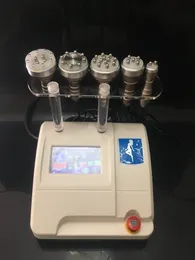Professionell 5 i 1 Ultraljuds kavitation RF Slimming Machine Multi-Polar RF-radiofrekvens Vakuumkavitation Fokuserad ultraljud RF