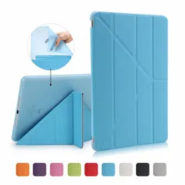 Slim PU Leather Multiple Folding Sleep Smart Stand Case For iPad Mini 5 4 iPad Mini 3 2 1