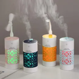 Mini Air Humidifier Essential Oil Diffuser LED Color Night Lights Electric Aromatherapy USB Humidifiers Car Aroma Diffuser