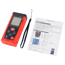 Freeshipping Laser Distance Meter 0.05-40m 60m 80m 100m Rangefinder Digital Laser Tape Range Finder Measure Tool