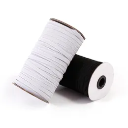 120 Yards Length 0.5cm/0.3cm Width Braided Elastic Band Cord Knit Band for Sewing DIY Mask Bedspread