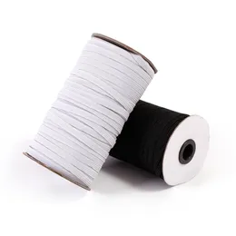 120 meter Längd 0,5cm / 0.3cm Bredd flätad Elastisk Band Cord Stick Band för att sy DIY Mask Bedspread