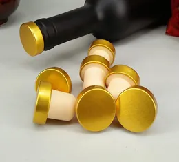 T-shape vinstopp silikonplugg korkflaska stoppare röd vin kork flaska plug bar verktyg tätning kappkorkar för öl sn2952