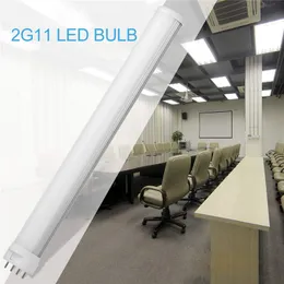 LED 2G11 Light, 4-Pin Base LED Retrofit Tube Lights, 2G11 LED Bulb Compact Fluorescent Lighting Replacement (Remove or Bypass Ballast)