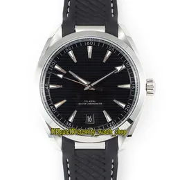 SSS Factory Aqua Terra 150m Series 220.12.41.21.01.001 Czarny Dial 8900 Mechaniczne Zegarki Męskie Zegarek Ze Stali Nierdzewnej Sportowe zegarki