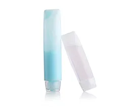 30 50 ml Plastikowe Refillable Portable Miękkie probówki z Filp Cap-Lotion Makeup Cream Makeup Container CleanseSer Cleanser Szampon Organizator SN2030