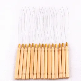 Laurel Hill Crochet Hooks Micro Ring Hair Extension Wooden Pulling