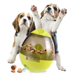 Interaktywne zabawki dla psów IQ Food Ball Toy Smarter Food Dogs Traktowanie Dozownik dla psów Koty Grając Szkolenia Zwierzęta Dostawa