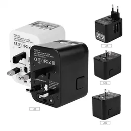 All in One Universal Plug Adapter Carger Adapter Adapter dla US UK AU wtyczka z 4 USB 100-250V Darmowa wysyłka 5