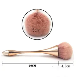 2020 Nya Kvinnor Makeup Brush Sets Rose Gold Pulver Blush Brush Professional Make Up Brush Large Cosmetic Face Cont