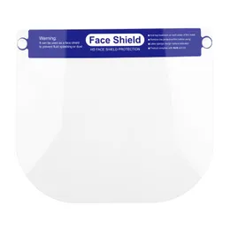 Anti-Fog Face Shield Adult Full Face Transparent Protective Mask Visor Safety Face Shield Big Kids Protective Mask 22*33cm CCA12300 300pcs