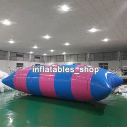 Hochwertige 6 x 2 m 0,9 mm große PVC-Plane, aufblasbarer Wasserklecks, aufblasbarer Blob-Sprung, Wasserspielzeug, Wasserklecks-Tasche zum Verkauf
