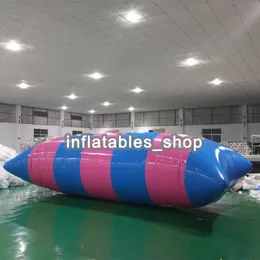 Alta qualidade 6x2m 0.9mm encerado pvc inflável água blob inflável salto água brinquedos saco de água para venda