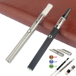 MOQ 1Pcs Cigarro Eletrônico Vape Pen 380mah Bateria Cerâmica atomizador e kit mod