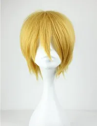 Gratis frakt + jul cosplay mode män anime kise ryota 32 cm kort lolita syntetisk peruk