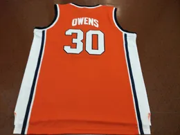 Custom Men Youth women Vintage # 30 Billy Owens Washingtonn Syracuse 1991 Maglia da basket Taglia S-4XL o personalizzata con qualsiasi nome o numero di maglia