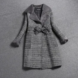 Liva Girl 2019 Nowe kobiety płaszcz zimowy długa gruba kurtka Kostium kobiet futrzak Eleganckie damskie płaszcze Wysoka jakość