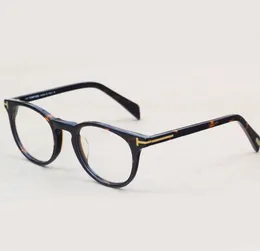 Wholesale-acetate glasses 6123 vintage round style frames for men and women can be myopia reading glasses