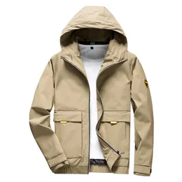 Tfetters 2019 Lente Autumn Casual Solid Slim Bomber Hooded Jacket Mannen Normale Overjas Baseball Jassen Heren Streetwear Jacket