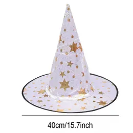 Trajes de Halloween Hat Halloween Party Decoration Props Cool Witches Wizard Cap mascarada Props Hats Witch Party Party Decor