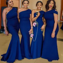 royal blue african bridesmaid dresses African Bridesmaid Dress 2021 Teal Blue Satin Burnt Orange / 10