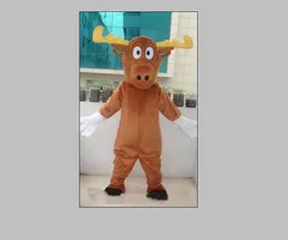 2020 Factory Direct Sale Professionell Lovely Moose Mascot Kostym Vuxen Storlek