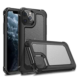 Cell Phone Cases Carbon Fiber Shockproof Phone Cases for iPhone 15 14 13 12 11 Pro Max XS XR X 6 7 8 Plus SE2 Premium Quality Cellphone Back Cover 491C