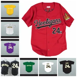 Custom Bruno Mars 24K Hooligans Branco Vermelho Preto De $98,03