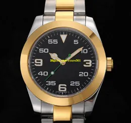 8 نمط 08 رجل الساعات 36MM الفولاذ المقاوم للصدأ ووتش 116900 77080 114200 116000 114200 114210 Air King Movement التلقائي المعصم ووتش