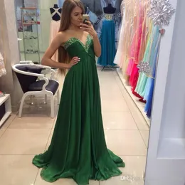 2019 New Arrival Tanie Dark Zielony Szyfonowa Druhna Dress A Line Bez Rękawów Maternity Formalna Maid of Honor Gown Plus Size Custom