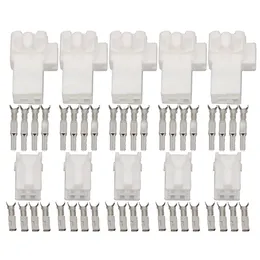 5 Sets 4 Pin DJ7046Y-2.2-11/21 Automotive Electrical Connector male and female plug car connector with terminal