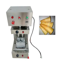 Comercial de alta qualidade de pizza cone máquina ovo pão que faz a máquina espiral cone de pizza formando máquina rápida assar economia de tempo