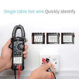 Freeshipping CM80 Digital Clamp Meter Multimetro Pinza Pinza Corrente AC / DC Resistenza alla Tensione Tester Strumenti di Misura Diagnostica