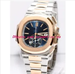 10 Style New Luxury Watches 5980 1A 40 5mm Silver Gold Stainless Steel Bracelet Automatic Fashion Men's Watch Wristwatch283J