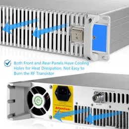 Бесплатная доставка ФСН-350 Вт 350 Вт 300watts FM аудио вещания радиочастотный усилитель FM радио передатчик с FM-DV1 высокий коэффициент усиления антенны комплект для продажи