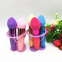 10Pcs Makeup Foundation Sponge Puff Blender Blending Flawless Powder Smooth Cosmetic Smooth Puff brush Beauty Tool Applicators & Cotton