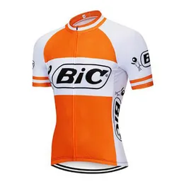 Cycling Jersey Pro Team BIC Mens Summer quick dry Sports Uniform Mountain Bike Shirts Road Bicycle Tops Racing Clothing Outdoor Sportswear Y21042303