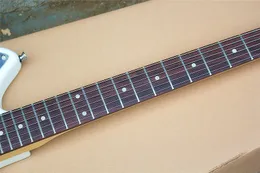 DHgate.com:Factory Hot White Electric Guitar with Black