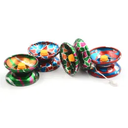20 PCs Yoyo Professionell Handspelande Boll Yo-yo Högkvalitativ metalllegering Klassiska Diabolo Magic Presentleksaker för barn Partihandel