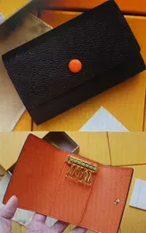 M63812 6 Key Holder Key Pouch Wallet Damier Canvas Card Coin Purses Keyring Women Men Classic Six Key Ring Fashion Monograms Keych282g