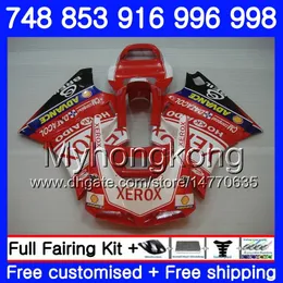 Kit för Ducati 748 853 916 996 998 s R 94 95 96 97 98 Lager Röd Hot 327HM.15 748s 853s 916R 996R 998S 748R 1994 1995 1996 1997 1998 FAIRING