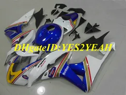 HONDA CBR600RR 07 08 CBR 600RR F5 2007 2008 CBR600 ABSブルーホワイトフェアリングセット+ギフトHX44